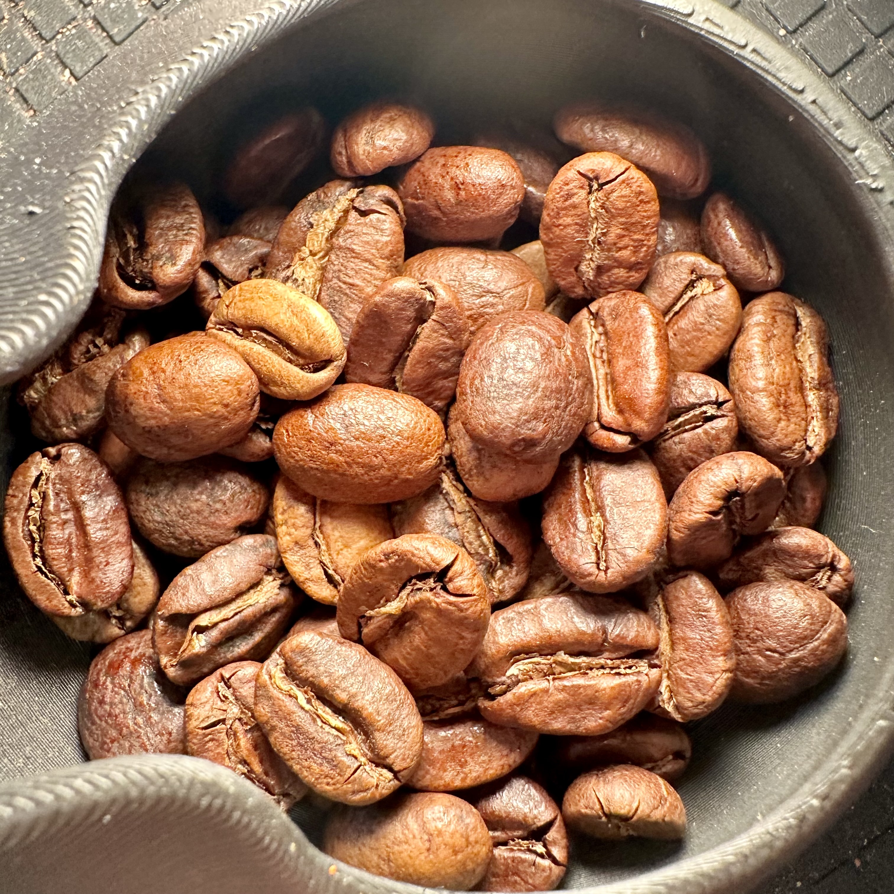 ungleichmäßige Röstung