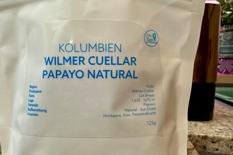 Wilmer Cuellar Papayo Natural
